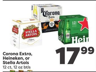 Weis Markets Corona extra, heineken, or stella artois offer