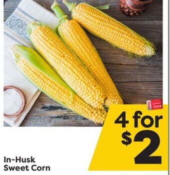 Weis Markets In-husk sweet corn offer