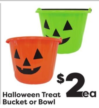 Weis Markets Halloween treat bucket or bowl offer
