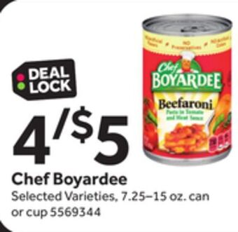 Stop&Shop Chef boyardee offer