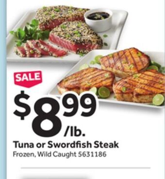 Stop&Shop Tuna or sword sh steak offer
