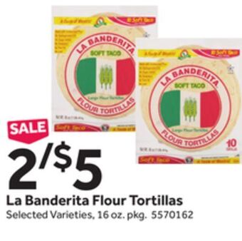 Stop&Shop La banderita flour tortillas offer