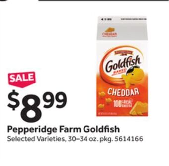 Stop&Shop Pepperidge farm goldfish offer