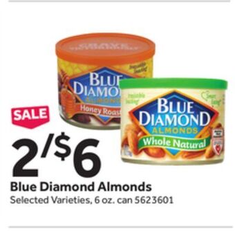 Stop&Shop Blue diamond almonds offer