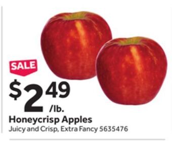 Stop&Shop Honeycrisp apples offer