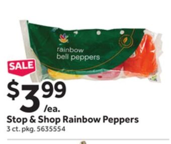 Stop&Shop Stop & shop rainbow peppers offer