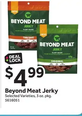 Stop&Shop Beyond meat jerky offer