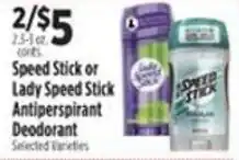 Speed Stick Lady Speed Stick Antiperspirant Deodorant