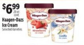 Pioneer Supermarkets Haagen-Dazs Ice Cream offer