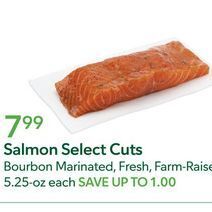 Publix Salmon select cuts offer