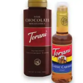Safeway Torani syrup or sauce offer