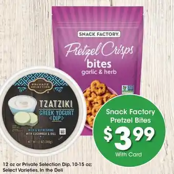 Kroger Pretzel bites offer