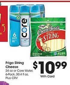 Ralphs Frigo string cheese offer