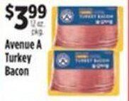 Pioneer Supermarkets Avenue A Turkey Bacon offer