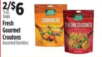 Pioneer Supermarkets Fresh Gourmet Croutons offer