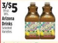 Pioneer Supermarkets Arizona Drinks offer