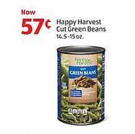 Aldi Happy harvest cut green beans offer