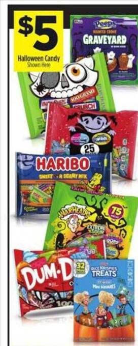 Dollar General Halloween candy offer