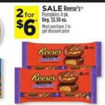 Dollar General Reese's pumpkins offer