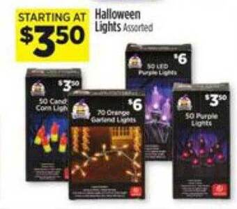 Dollar General Halloween lights offer