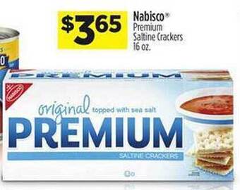 Dollar General Nabisco premium saltine crackers offer