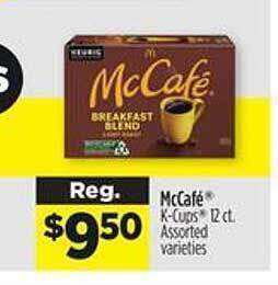 Dollar General Mccafé k-cups offer