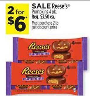 Dollar General Reese's pumpkins offer