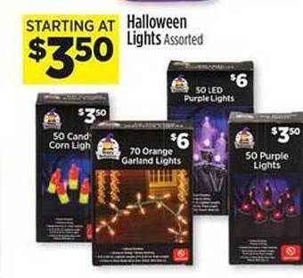 Dollar General Halloween lights offer