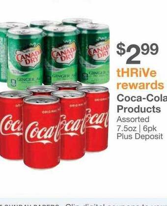 Kinney Drugs Coca-cola products offer