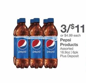 Kinney Drugs Pepsi products offer