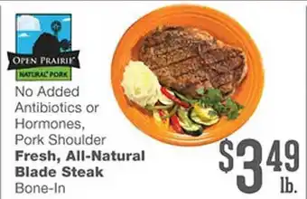 Forest Hills Food Fresh all-natural blade steak offer