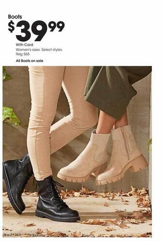 Fred Meyer Boots offer