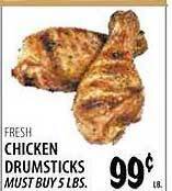 Karns Fresh chicken drumsticks offer