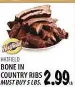 Karns Bone hatfield bone in country ribs offer