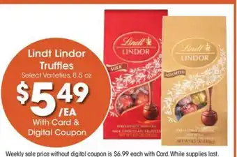 King Soopers Lindt lindor truffles offer