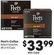Ralphs Peet's coffee offer