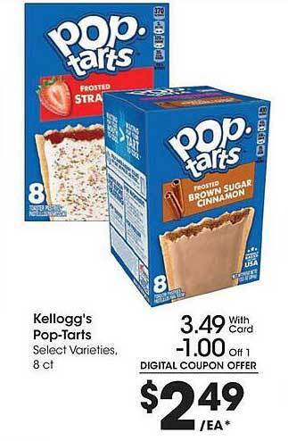 Ralphs Kellogg's pop-tarts offer