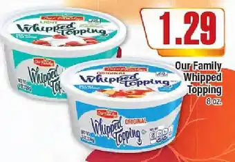 Econofoods Our family whipped toppings offer