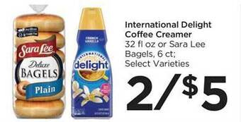 Food 4 Less International delight coffee creamer offer