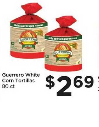 Food 4 Less Guerrero white corn tortillas offer