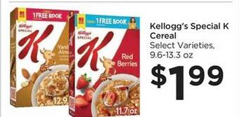 Food 4 Less Kellogg's special k cereal offer