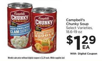 Food 4 Less Campbell's chunky soup offer