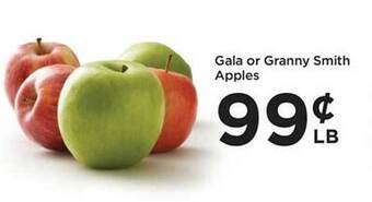 Food 4 Less Gala or granny smith apples offer