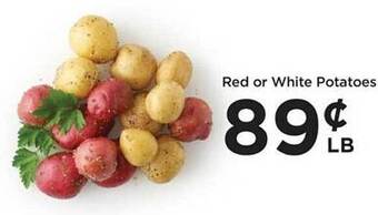 Food 4 Less Red or white potatoes offer
