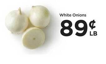 Food 4 Less White onions offer