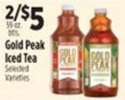 Pioneer Supermarkets Gold Peak Iced Tea offer