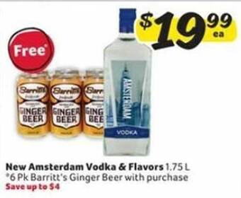 Winn Dixie New amsterdam vodka & flavors offer