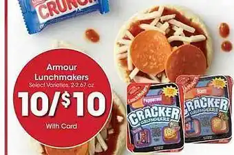 Armour lunchmakers