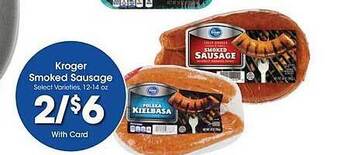 Kroger smoked sausage