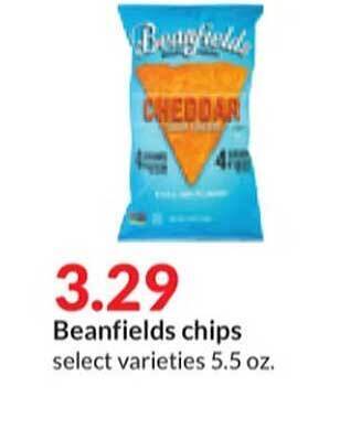 Hy-Vee Beanfields chips offer
